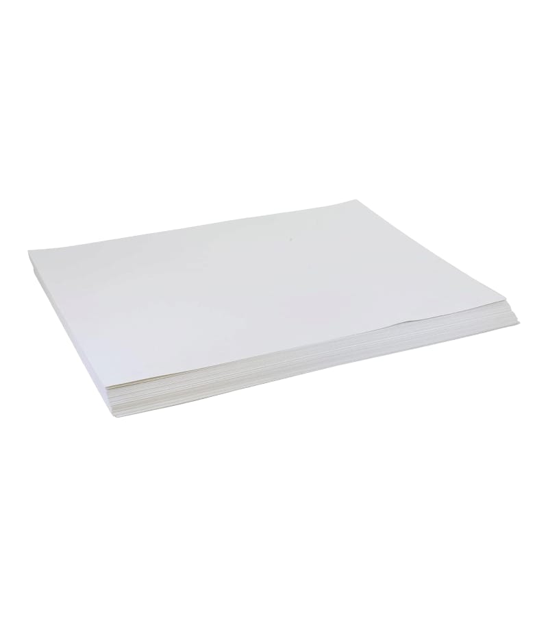 White Chart Paper | Set of 10 | A1 Size | Pastel Sheet | Poster Sheets | 220 GSM Paper | Unruled Paper | Plain Paper | Art and Craft Material view 2